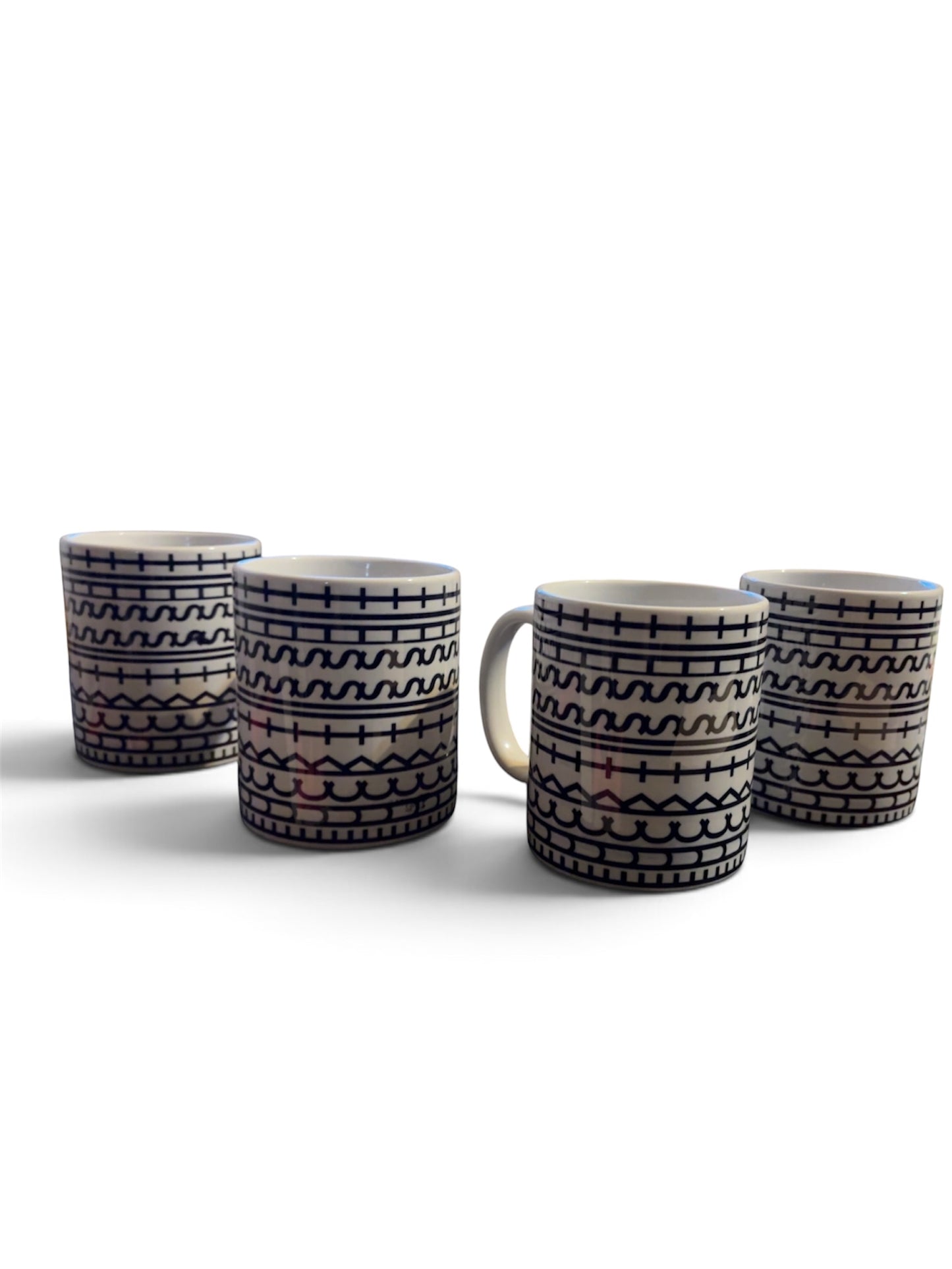 Blurred line coffee mug