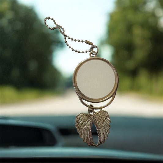 Memorial mirror hanger