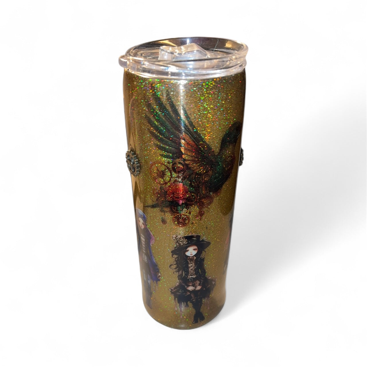 Steam punk tumbler