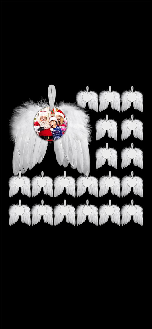 Ornaments with wings