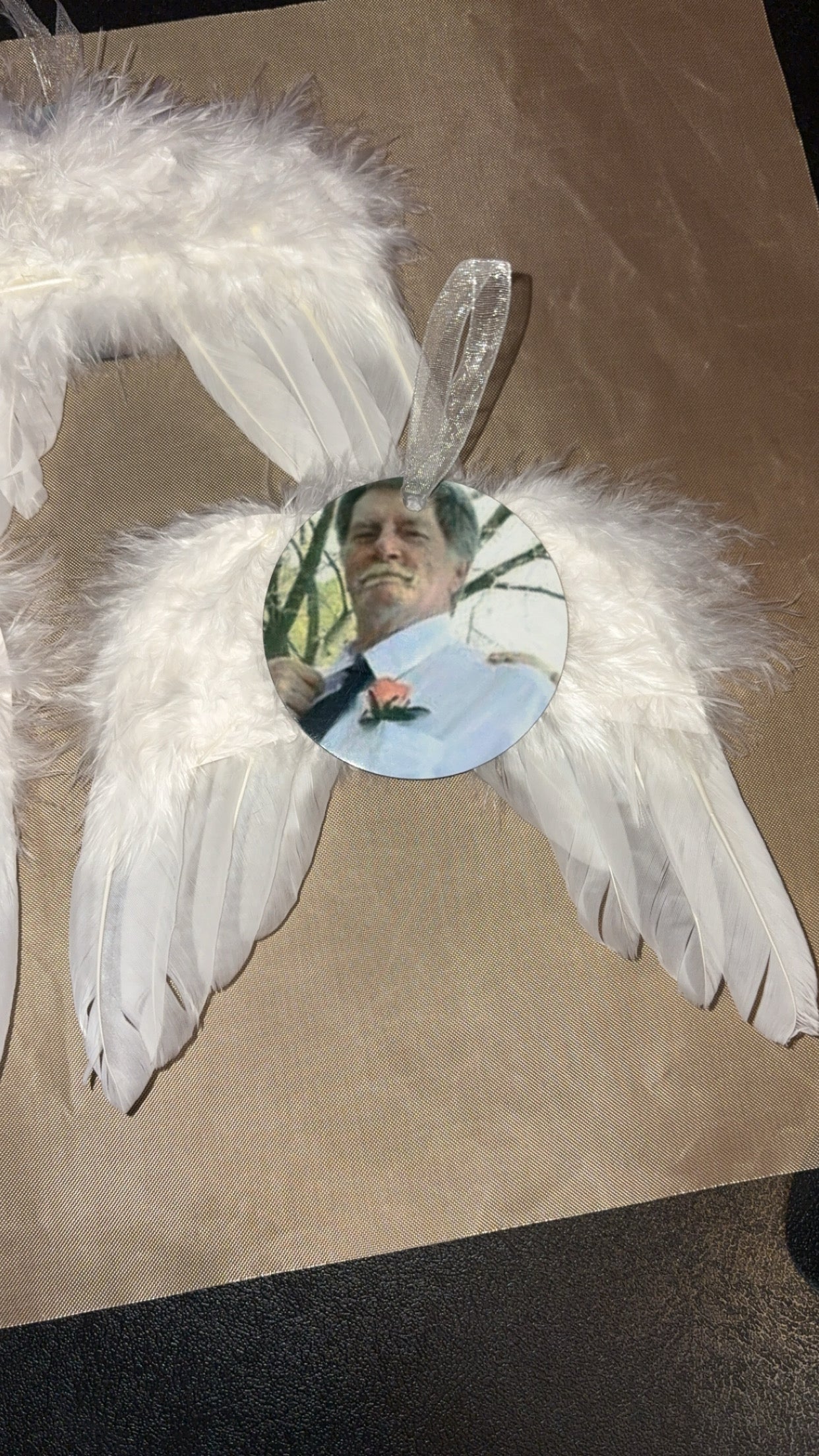 Ornaments with wings