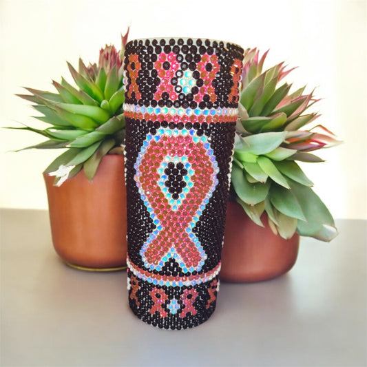 breast cancer tumbler