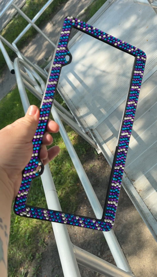Bling license plate