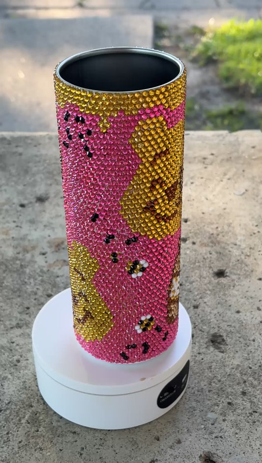 Pink honey bear